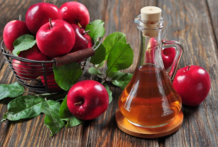 The action of Apple cider vinegar